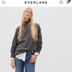 NWT Everlane cozy stretch pullover